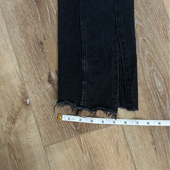 Abercrombie & Fitch High Rise Skinny Split Seam Back Denim 28 R 6 - Picture 8 of 8